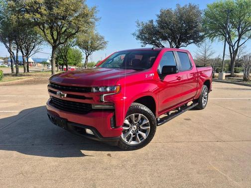 Red 2021 Chevrolet Silverado 1500 RST
