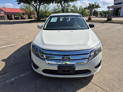 White Platinum Metallic Tri-Coat 2012 Ford Fusion SE