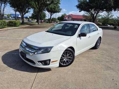 White Platinum Metallic Tri-Coat 2012 Ford Fusion SE