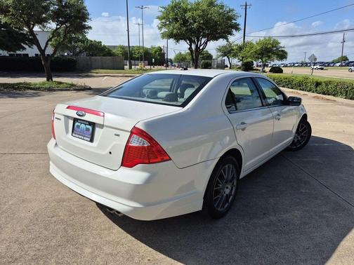 White Platinum Metallic Tri-Coat 2012 Ford Fusion SE