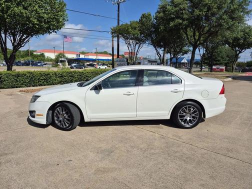White Platinum Metallic Tri-Coat 2012 Ford Fusion SE