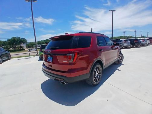 Ruby Red Metallic Tinted Clearcoat 2016 Ford Explorer Sport