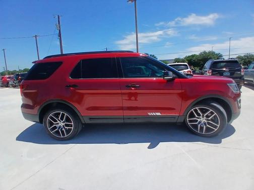 Ruby Red Metallic Tinted Clearcoat 2016 Ford Explorer Sport
