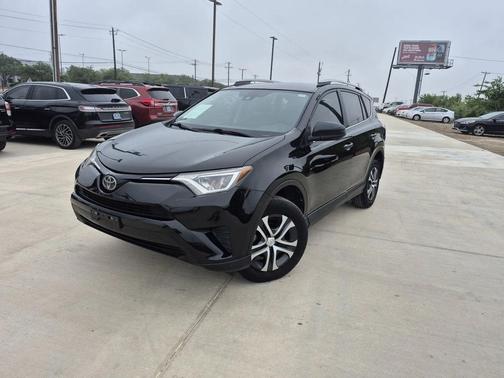 Black 2018 Toyota RAV4 LE