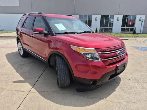 Red Candy Metallic Tinted Clearcoat 2012 Ford Explorer Limited