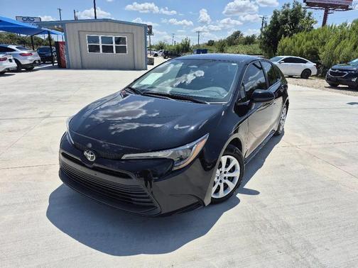 Midnight Black Metallic 2024 Toyota Corolla LE