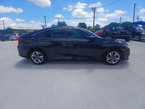 Blue 2018 Honda Civic LX