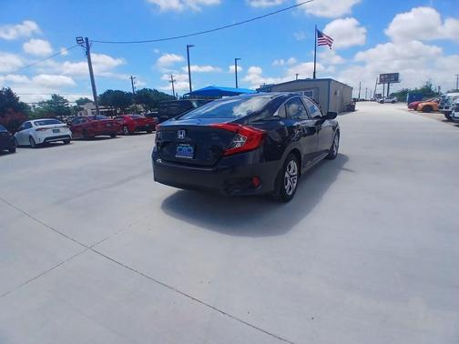 Blue 2018 Honda Civic LX