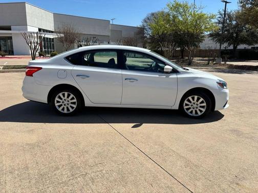 White 2018 Nissan Sentra S