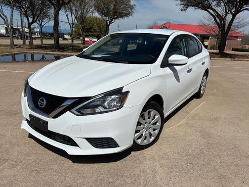 White 2018 Nissan Sentra S