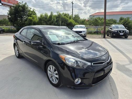 Aurora Black 2015 Kia Forte Koup EX