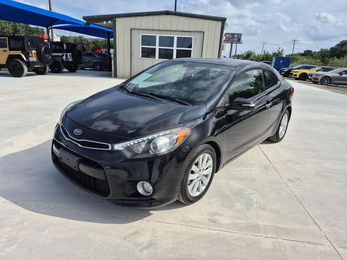 Aurora Black 2015 Kia Forte Koup EX