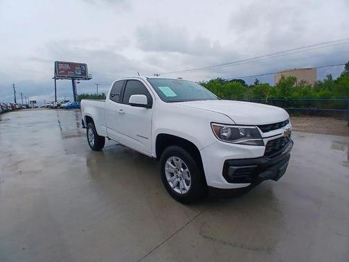Summit White 2021 Chevrolet Colorado LT