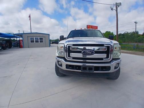 White Platinum Metallic Tri-Coat 2013 Ford F-250 Lariat