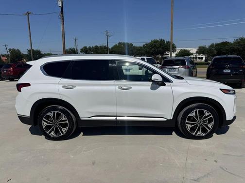 Quartz White 2019 Hyundai SANTA FE Ultimate 2.0T