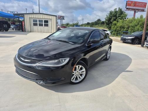 Black Clearcoat 2016 Chrysler 200 LX