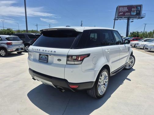 White 2015 Land Rover Range Rover Sport Supercharged HSE