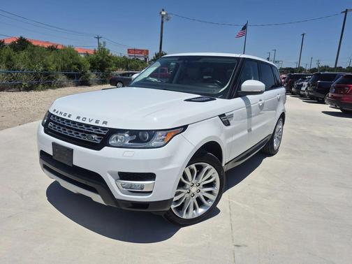 White 2015 Land Rover Range Rover Sport Supercharged HSE