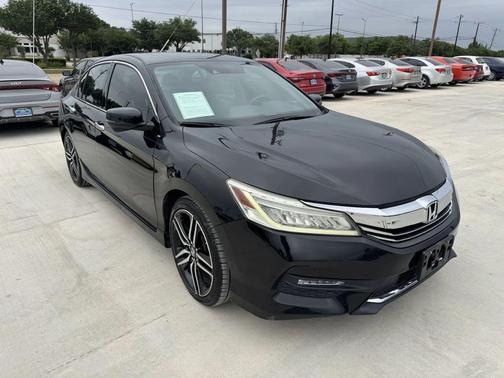 Black Forest Pearl 2017 Honda Accord Touring V6