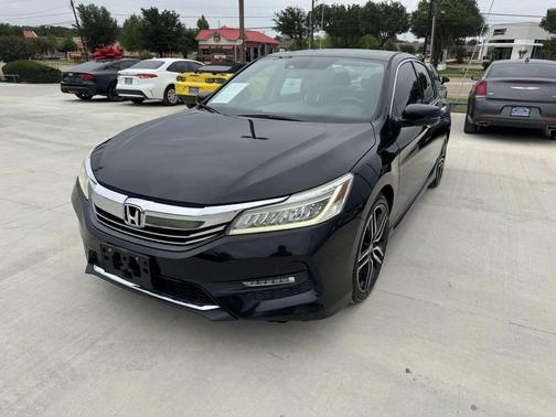 Black Forest Pearl 2017 Honda Accord Touring V6