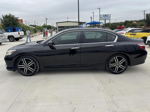 Black Forest Pearl 2017 Honda Accord Touring V6