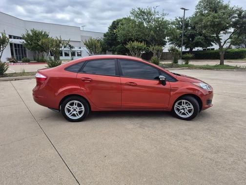 Orange 2018 Ford Fiesta SE