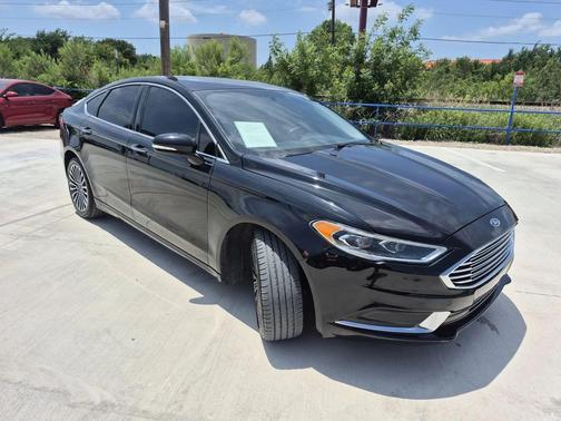 Shadow Black 2018 Ford Fusion SE