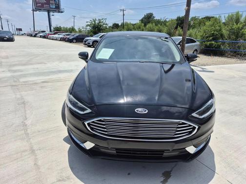 Shadow Black 2018 Ford Fusion SE