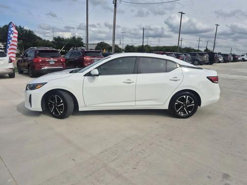 White 2024 Nissan Sentra SV