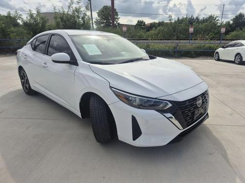 White 2024 Nissan Sentra SV
