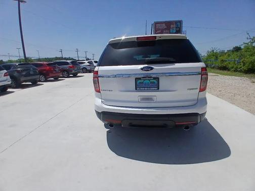 White Platinum Metallic Tri-Coat 2014 Ford Explorer Limited