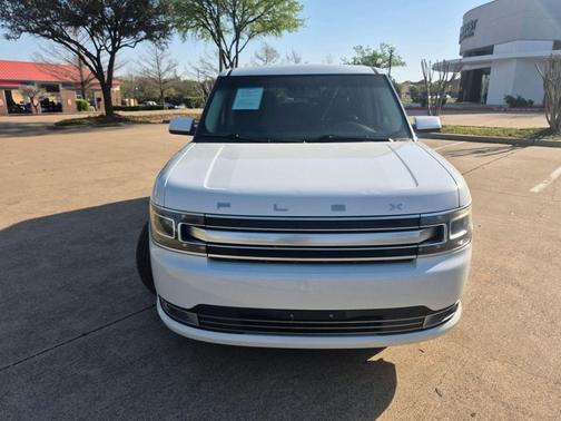 White 2015 Ford Flex Limited