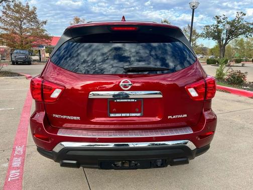 Red 2020 Nissan Pathfinder PLATINUM