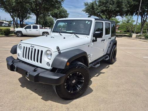 Bright White Clearcoat 2015 Jeep Wrangler Unlimited Sport