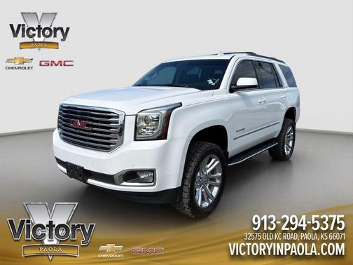 Summit White 2020 GMC Yukon SLT