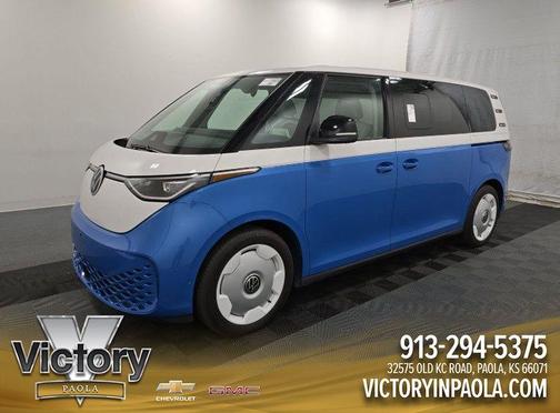 Cabana Blue Metallic - Candy White 2025 Volkswagen ID. Buzz 1st Edition