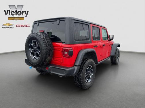Firecracker Red Clearcoat 2023 Jeep Wrangler 4xe Rubicon