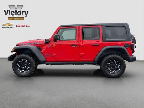 Firecracker Red Clearcoat 2023 Jeep Wrangler 4xe Rubicon
