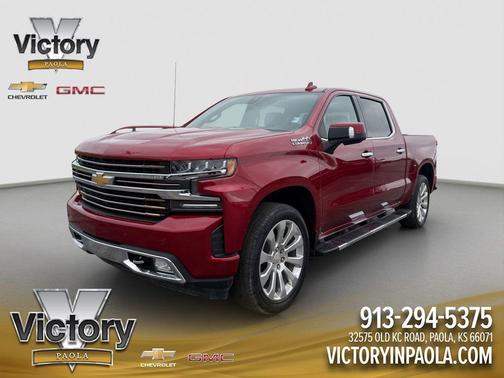 Cajun Red Tintcoat 2019 Chevrolet Silverado 1500 High Country