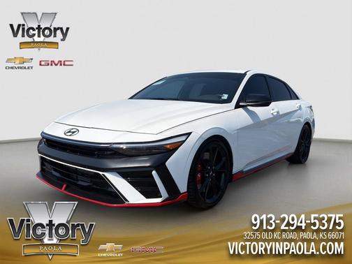 Atlas White 2025 Hyundai ELANTRA N Base