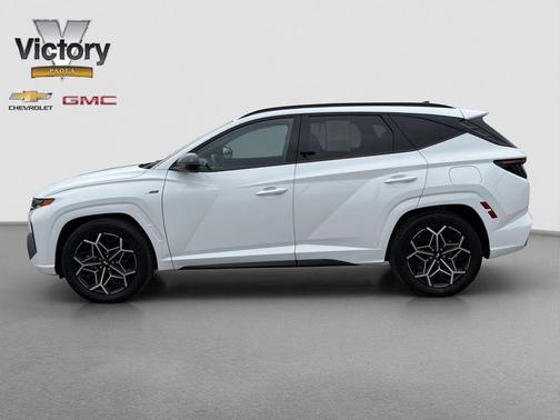 Quartz White 2022 Hyundai TUCSON N Line