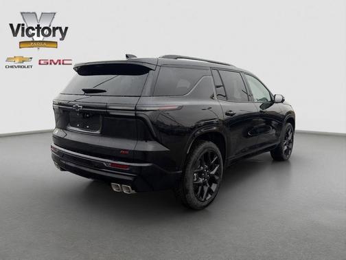 Black 2026 Chevrolet Traverse RS