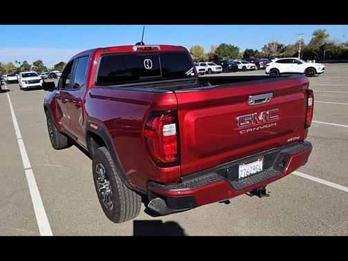 Volcanic Red 2025 GMC Canyon AT4