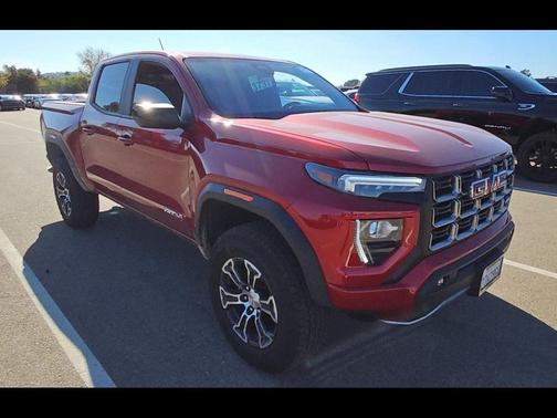 Volcanic Red 2025 GMC Canyon AT4