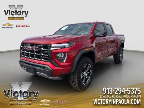 Volcanic Red Tintcoat 2025 GMC Canyon AT4