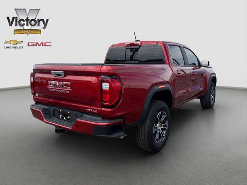 Volcanic Red Tintcoat 2025 GMC Canyon AT4