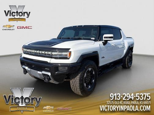 Interstellar White 2023 GMC HUMMER EV Pickup 3X