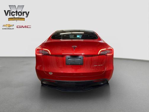 Red Multi-Coat 2023 Tesla Model Y Long Range Dual Motor All-Wheel Drive