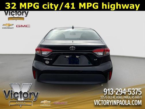 Black 2025 Toyota Corolla LE