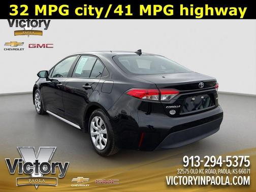 Black 2025 Toyota Corolla LE